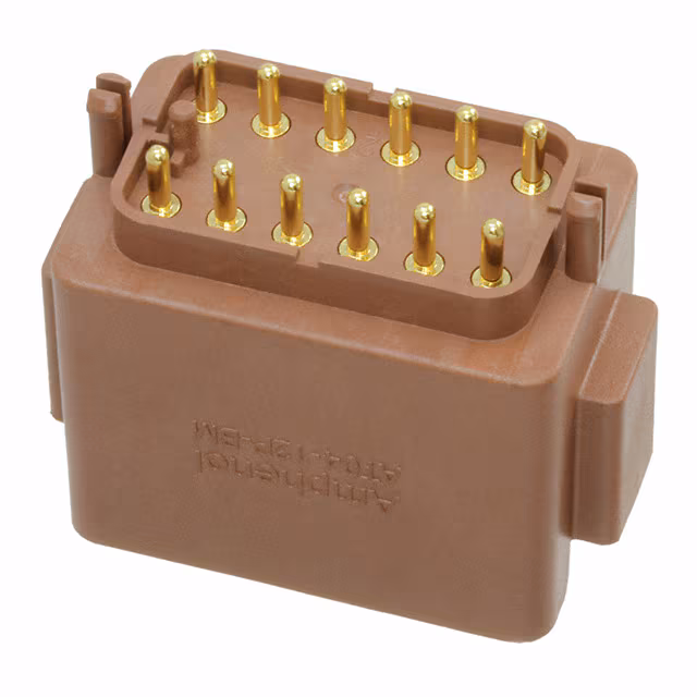 AT04-12PD-BM01 Amphenol Sine Systems Corp  Embases à broches mâles